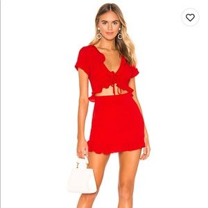 Superdown Mia Ruffle Dress